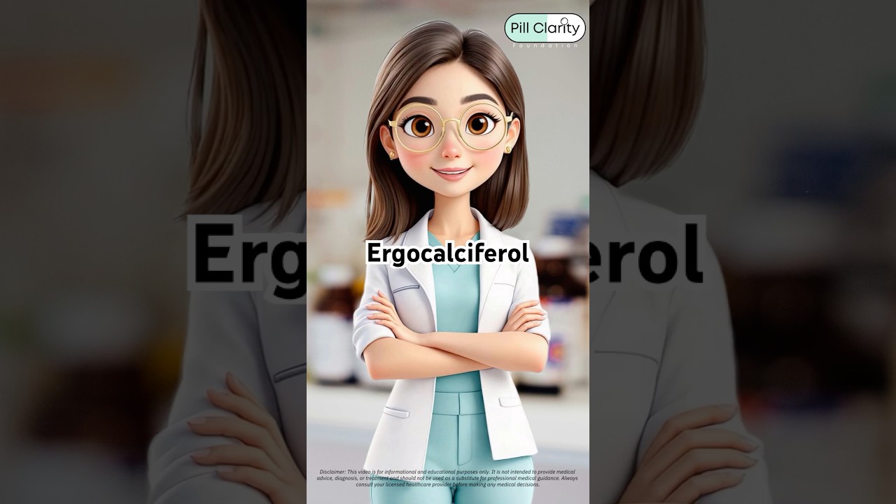 Ergocalciferol with Dr. Clara Tee 💊