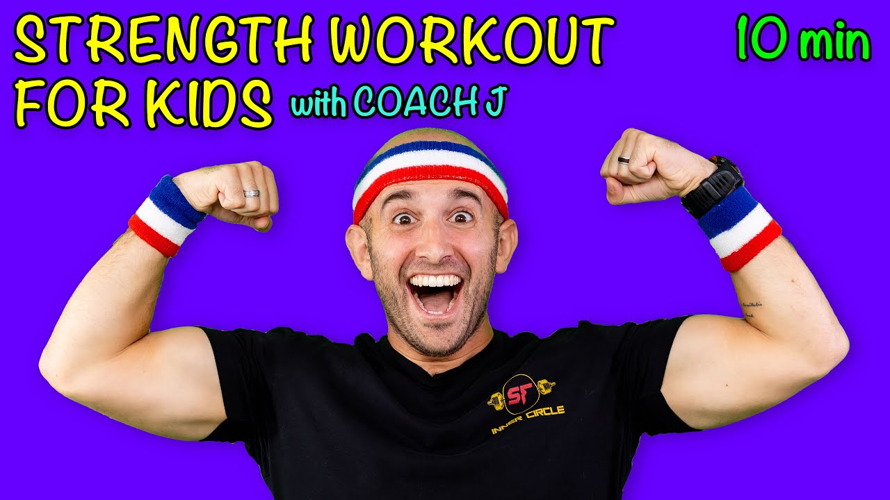 FREE and FUN STRENGTH Workout for Kids