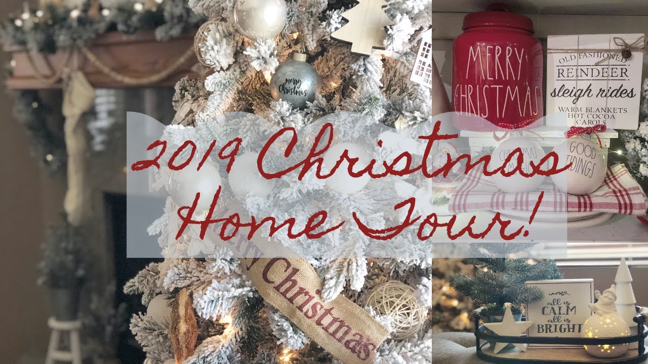 CHRISTMAS HOME TOUR| FARMHOUSE| 2019