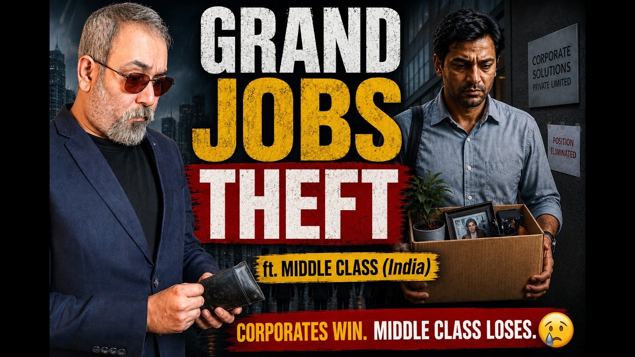 Middle Class Trap: Salary vs India's GDP | Why Hard Work Fails Corporate Employees (ft. Inflation)