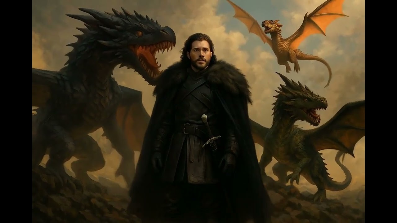 What If Jon Snow Hatched Three New Dragons, Challenging Daenerys for the Sky