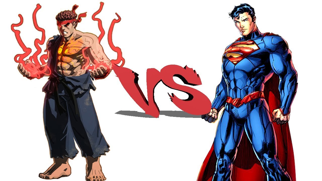 🎮 MUGEN DC vs STREET FIGHTER - SUPERMAN vs EVIL RYU 🎮