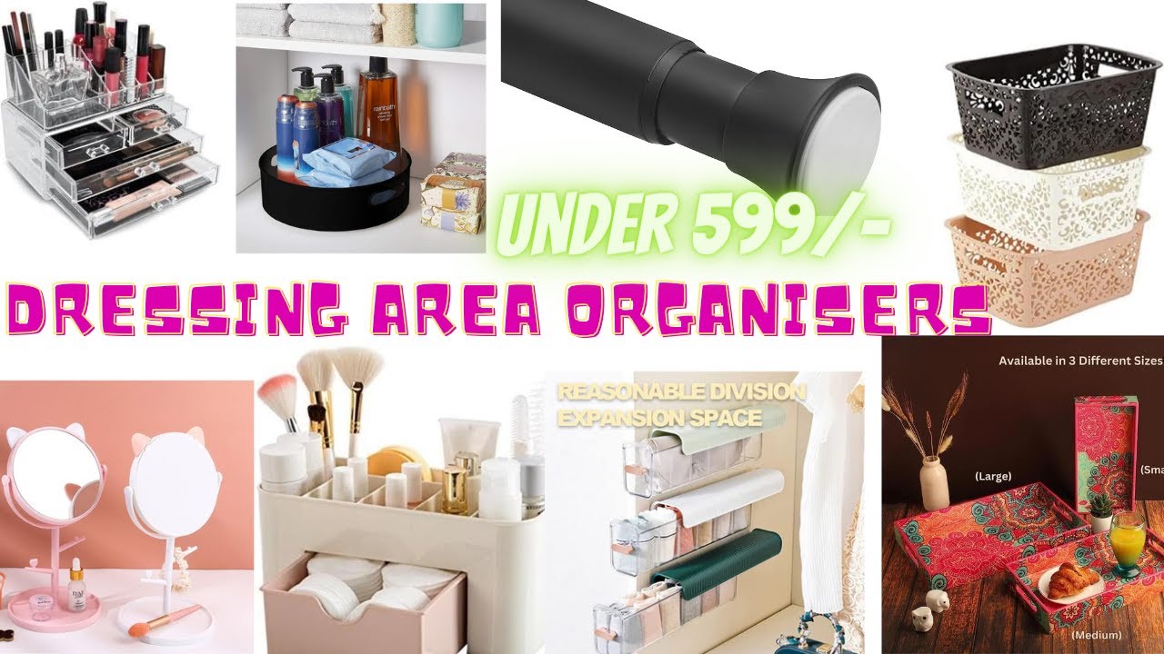 DEMO & TESTING OFAMAZON DRESSING TABLE ORGANISERS UNDER 599/-|TIPS & HACKS|VNUSWAY