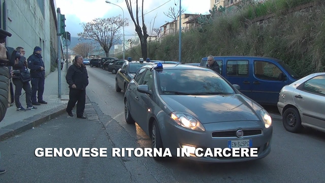 Genovese torna in carcere