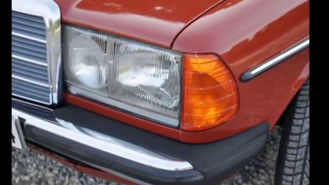 W123 MERCEDES BENZ-240 DİESEL ORJİNAL 83,000 KM-TAM BİR CLASSIC-RESTERASTON DEĞİL.