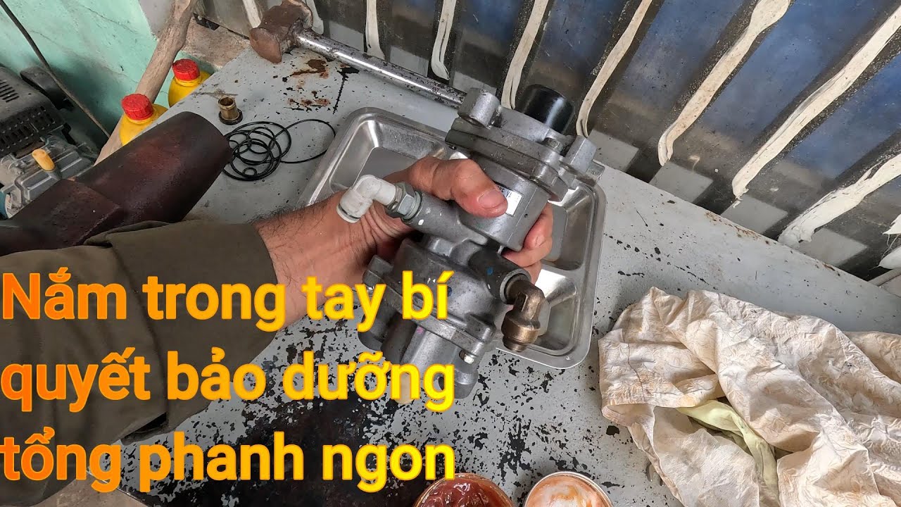 Chia sẽ bí quyết bảo dưỡng tổng phanh xe Hino từ A đến Z . LH 0389898100