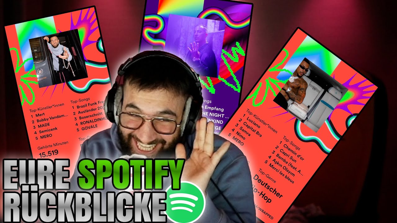 WIE IST SOWAS MÖGLICH? 😂🤯 Mert Abi reagiert auf eure Spotify Rückblicke 🎵👀