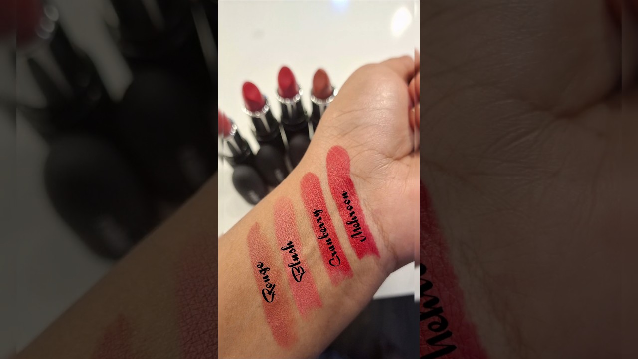 Maliao Cosmetics All Day Matte Brilliance,Waterproof,Intense Color Payoff, Nourishing & Comfortable