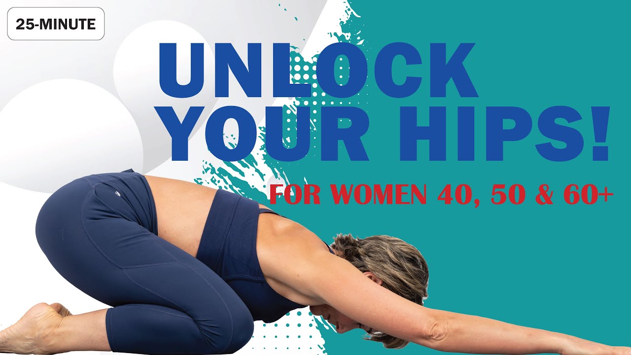 Hips, Hammies & Glute Stretches for Women Over 40