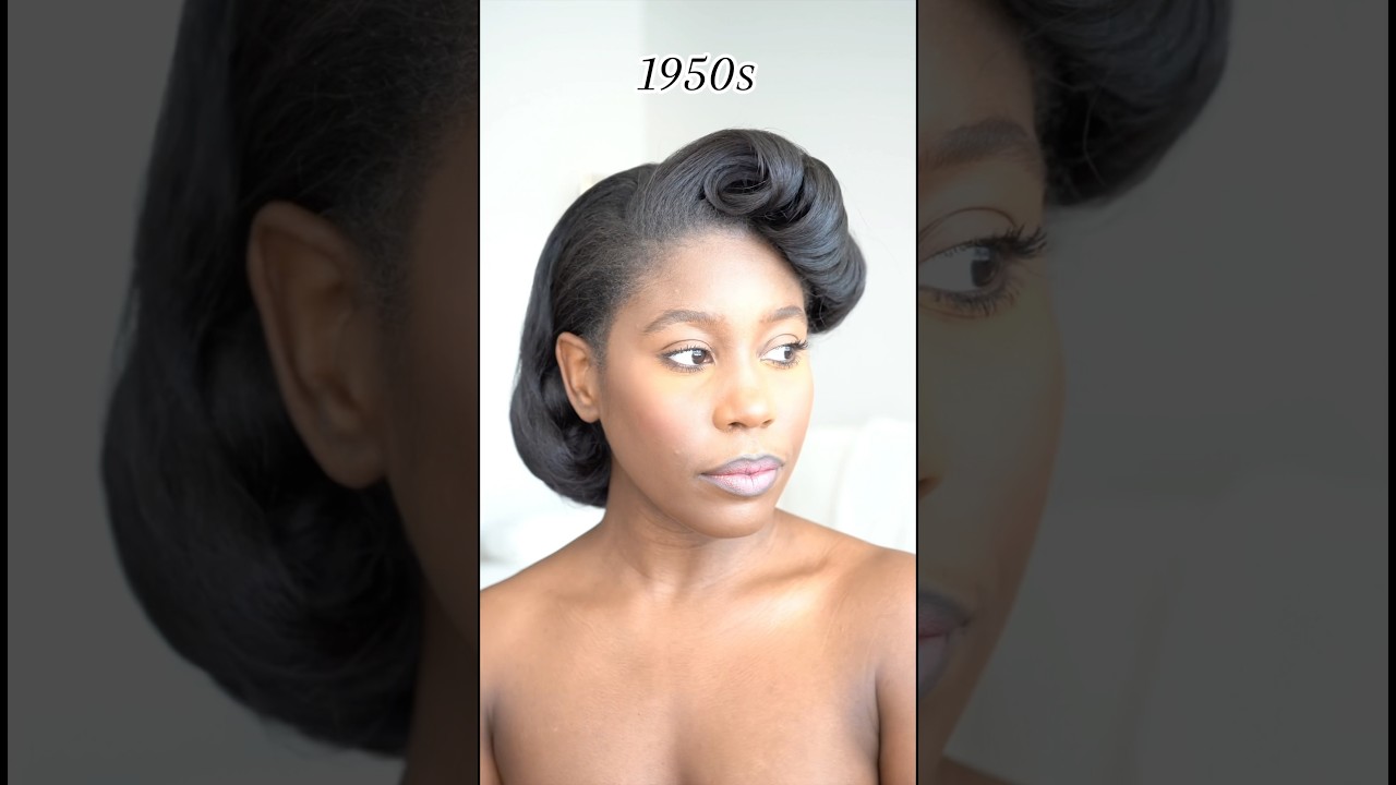 100 years of Black Women Hairstyles | Black History Month #blackhair #blackwomen