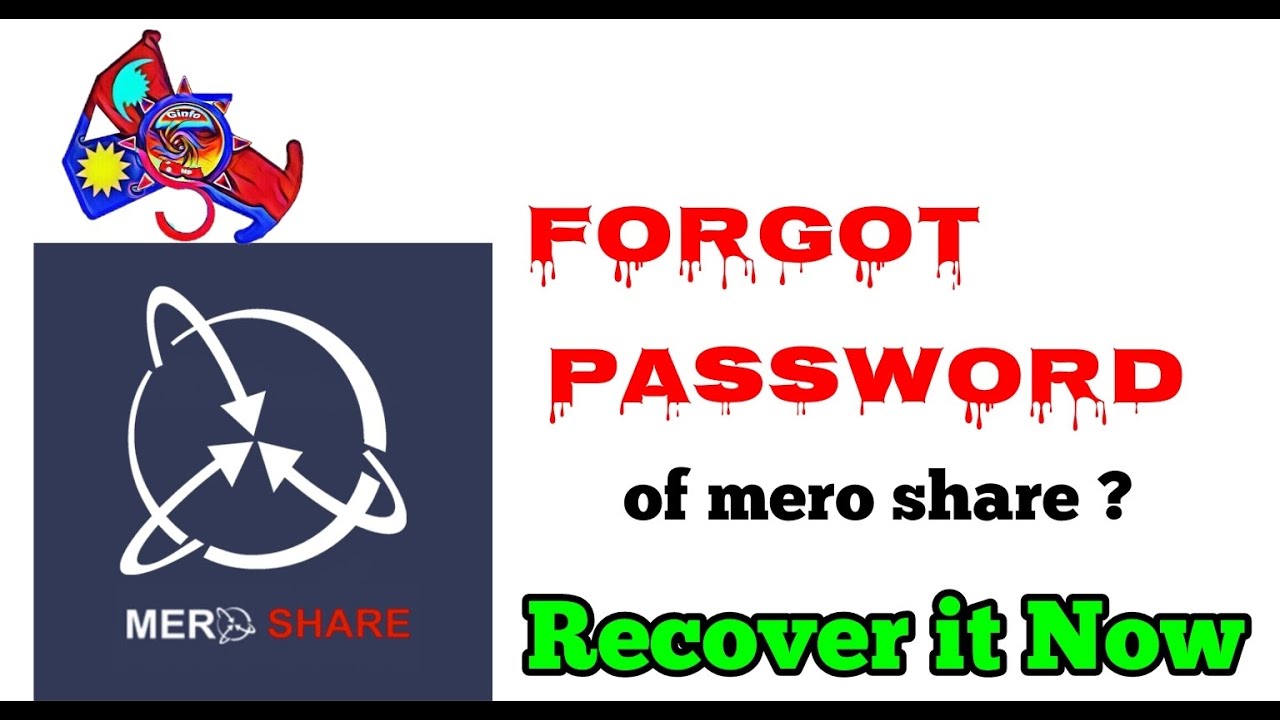 Recover mero share forgot password