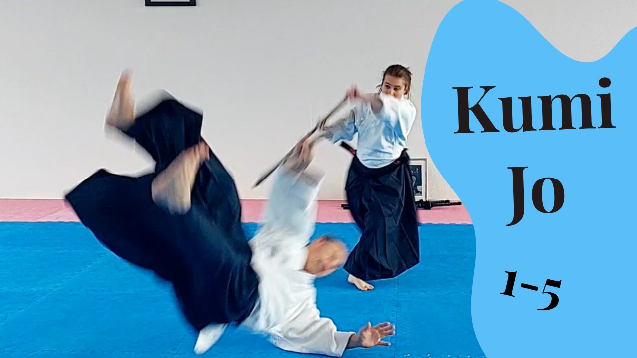 Aikido Kumi Jo 1-5  Kihon, Basics, Variations