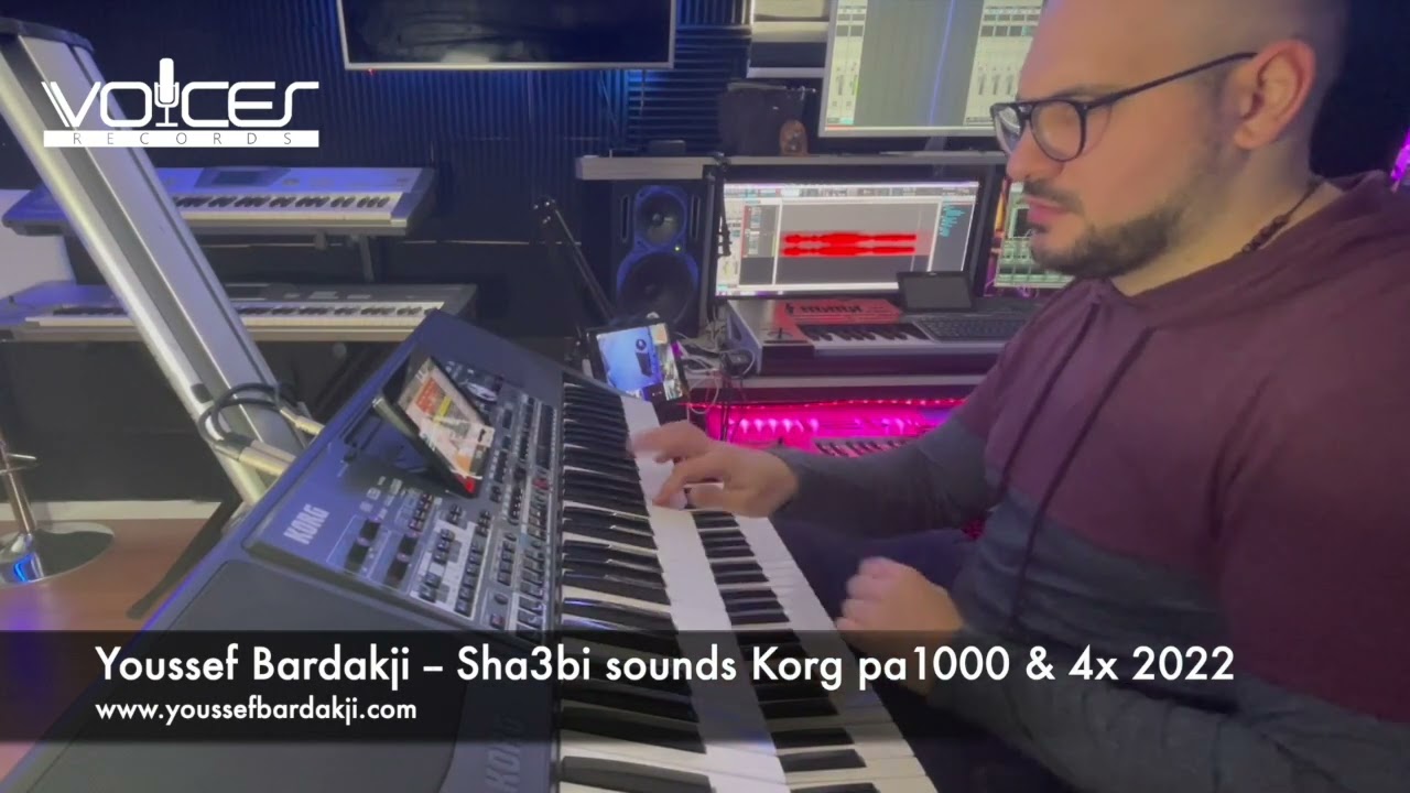 اصوات شعبية ٢٠٢٢ Korg Pa1000 & Pa4x Sha3bi Sounds 2022