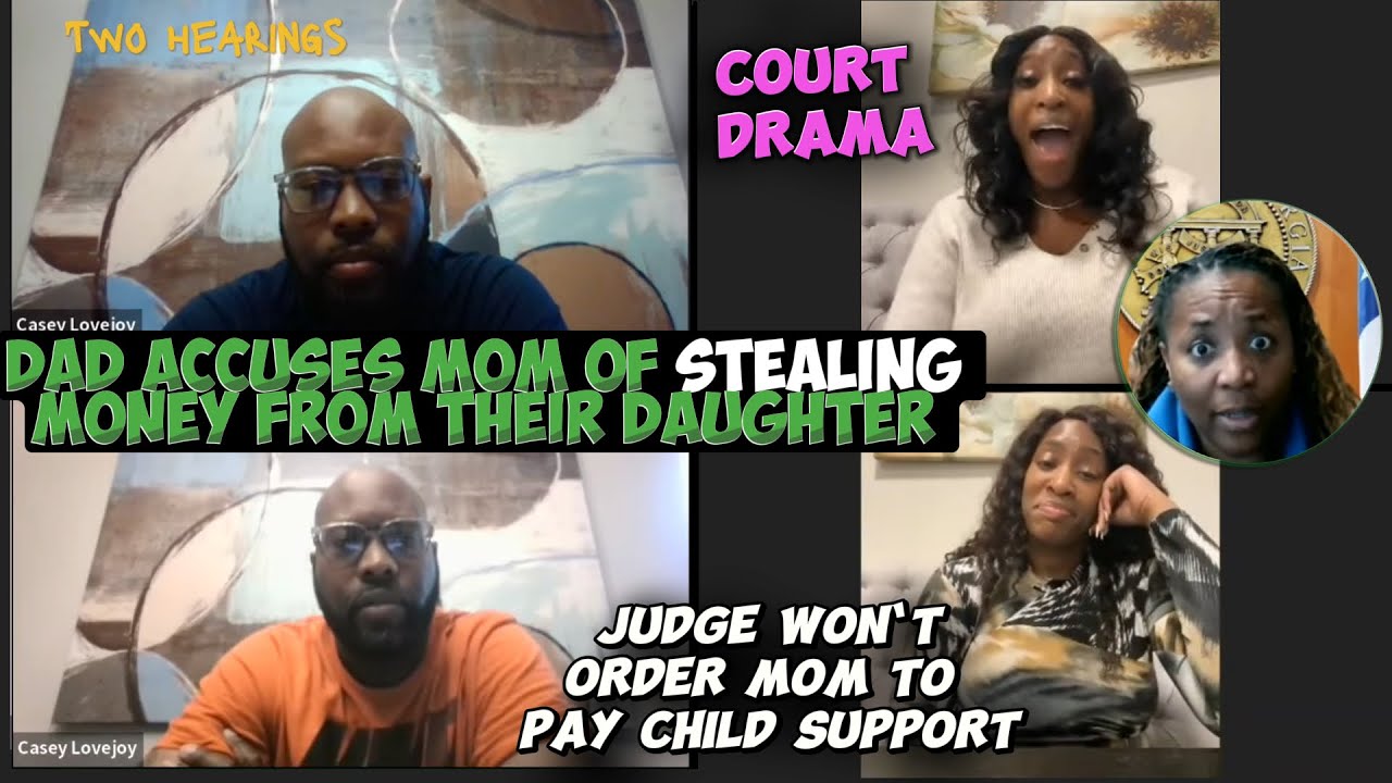 Dad accuses Mom of Stealing Money from their Daughter and NOT providing for her in Two Years |