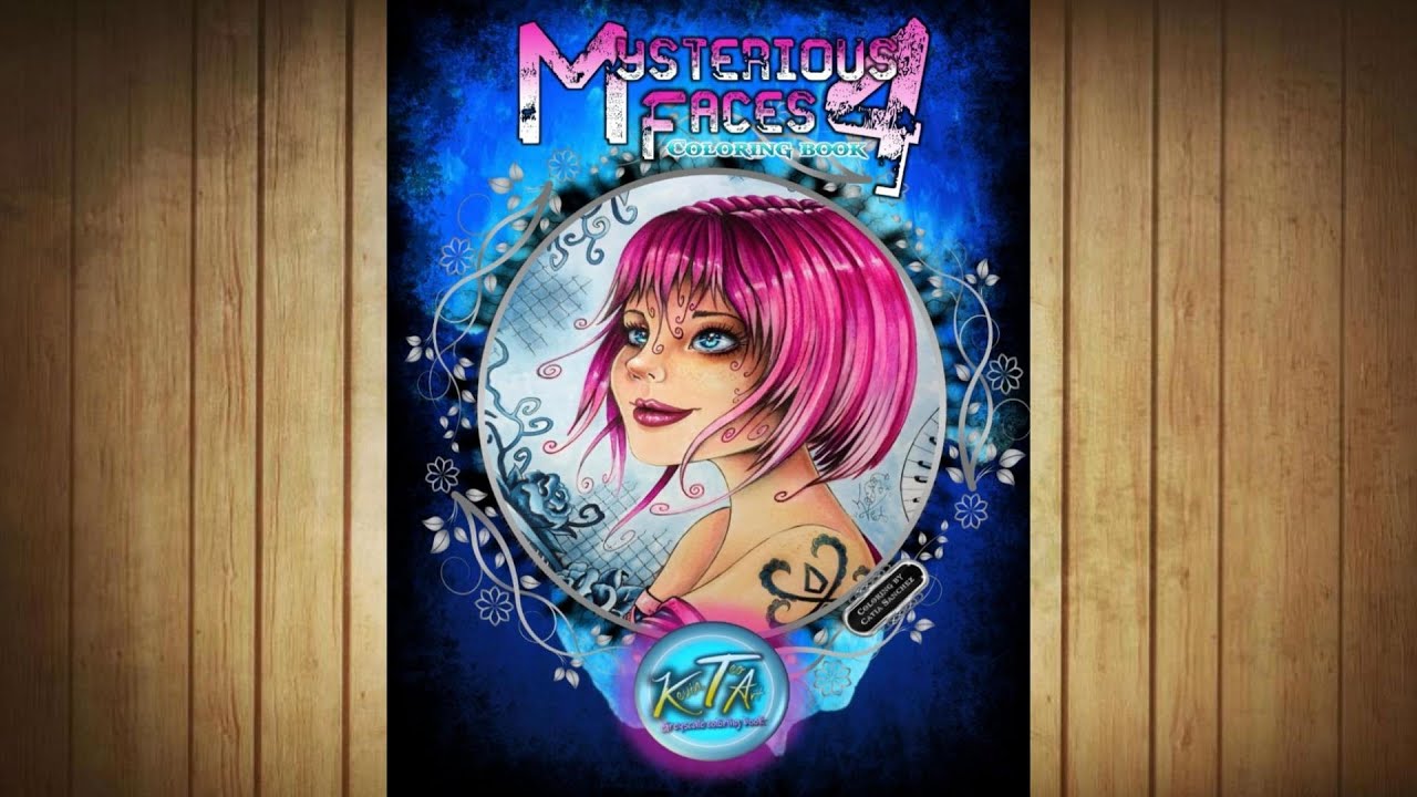 Présentation ( Flip through ) : MYSTERIOUS FACES 4 de Kevin Teo'Art
