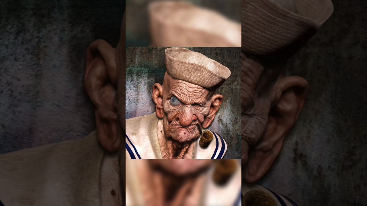 Se i PERSONAGGI dei CARTONI ANIMATI fossero REALI!😱 #personaggi #cartonianimati