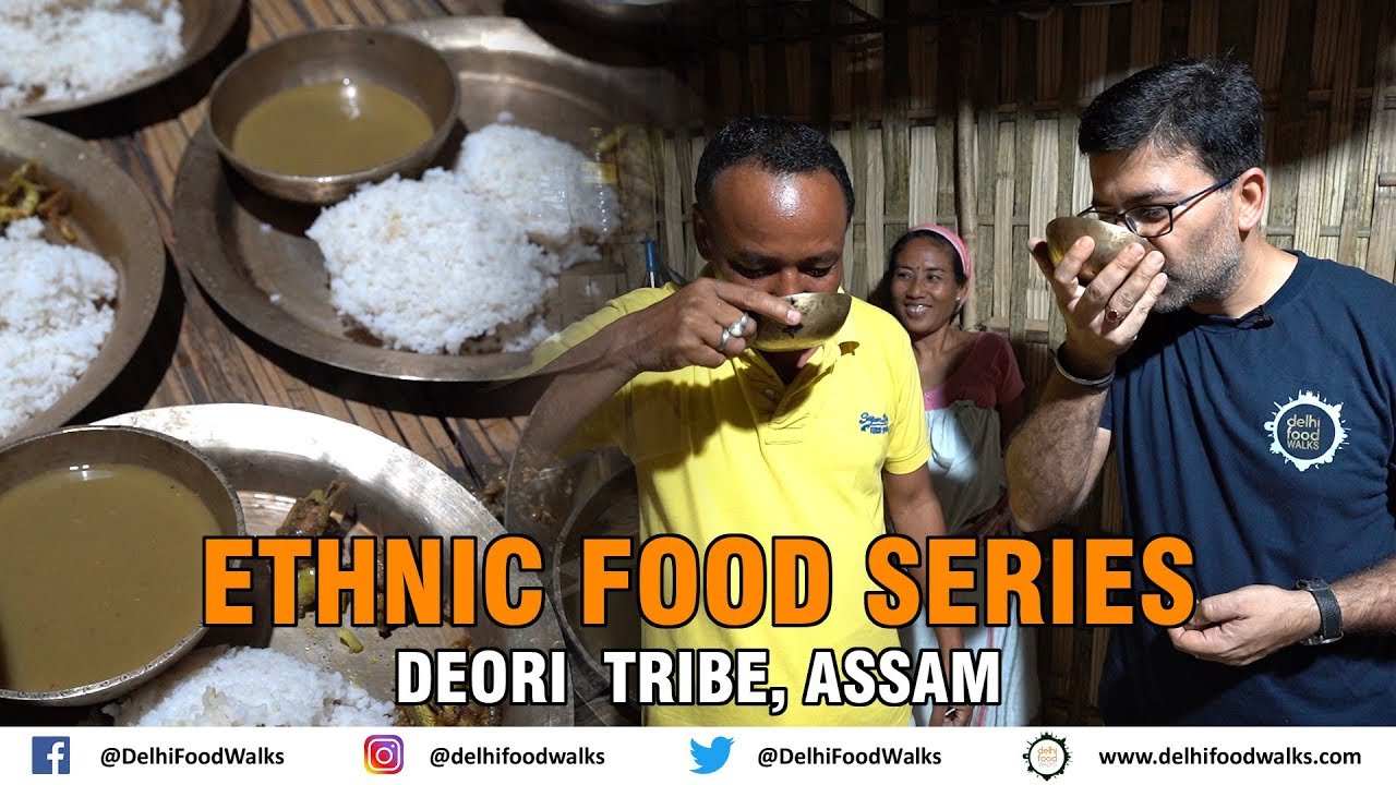 Assam Deori Tribe Food Tour + BEST Deori BIHU Dance + RICE WINE ( Assam Ethnic/Tribal Food Series )