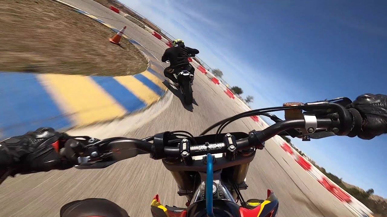 Supermoto Racing! Open Asphalt Class, Apex Racing Center