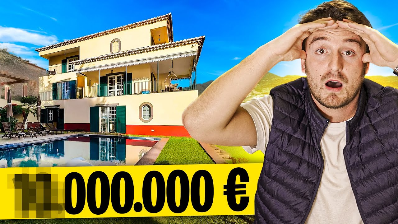 THE 5 MOST EXPENSIVE HOUSES IN MADEIRA ISLAND 🏝️ 🇵🇹 - Mário O´brien