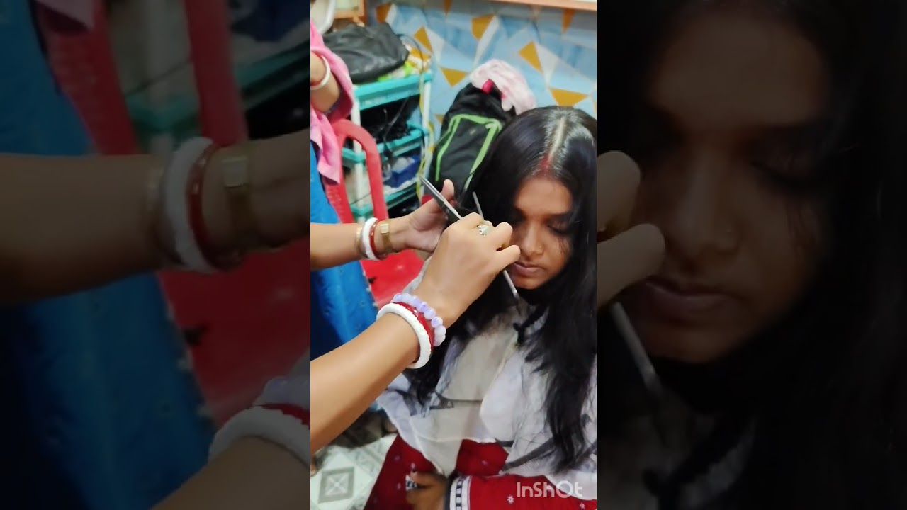 multi layer hair cutting