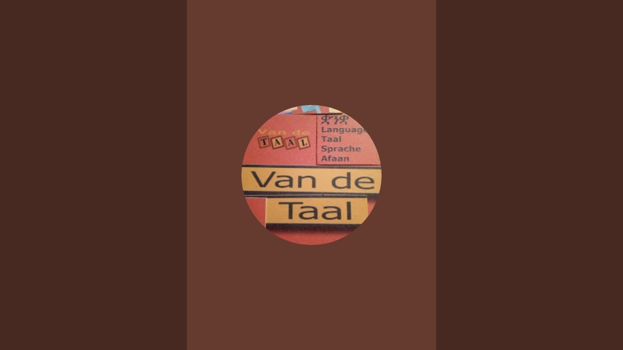 Vandetaal is live