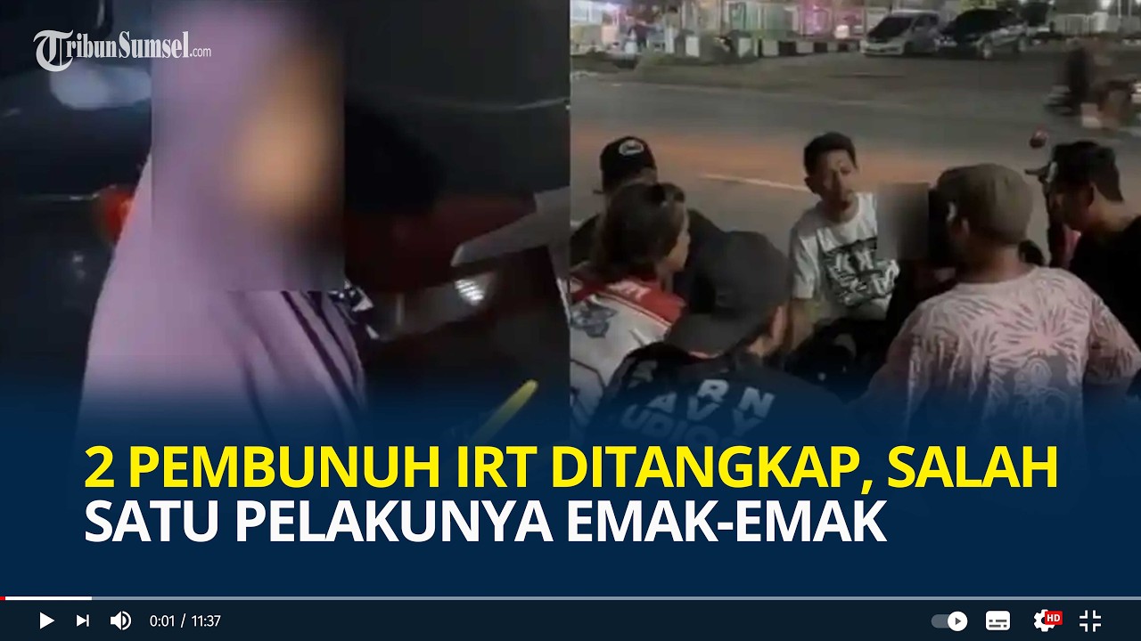Dua Pembunuh IRT di Kendari Ditangkap, Salah Satu Pelakunya Ternyata Emak-emak, Hasut Pelaku Lain
