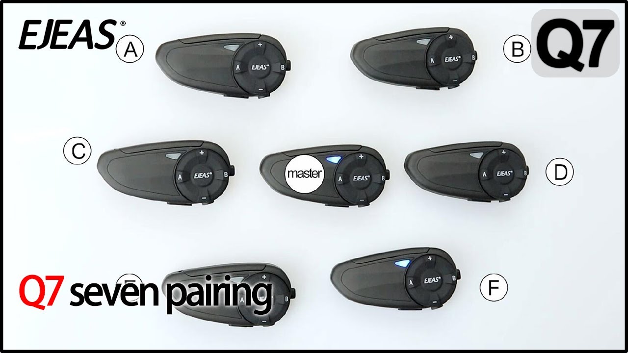 EJEAS Q7 | How to Pair SEVEN Q7 Intercoms