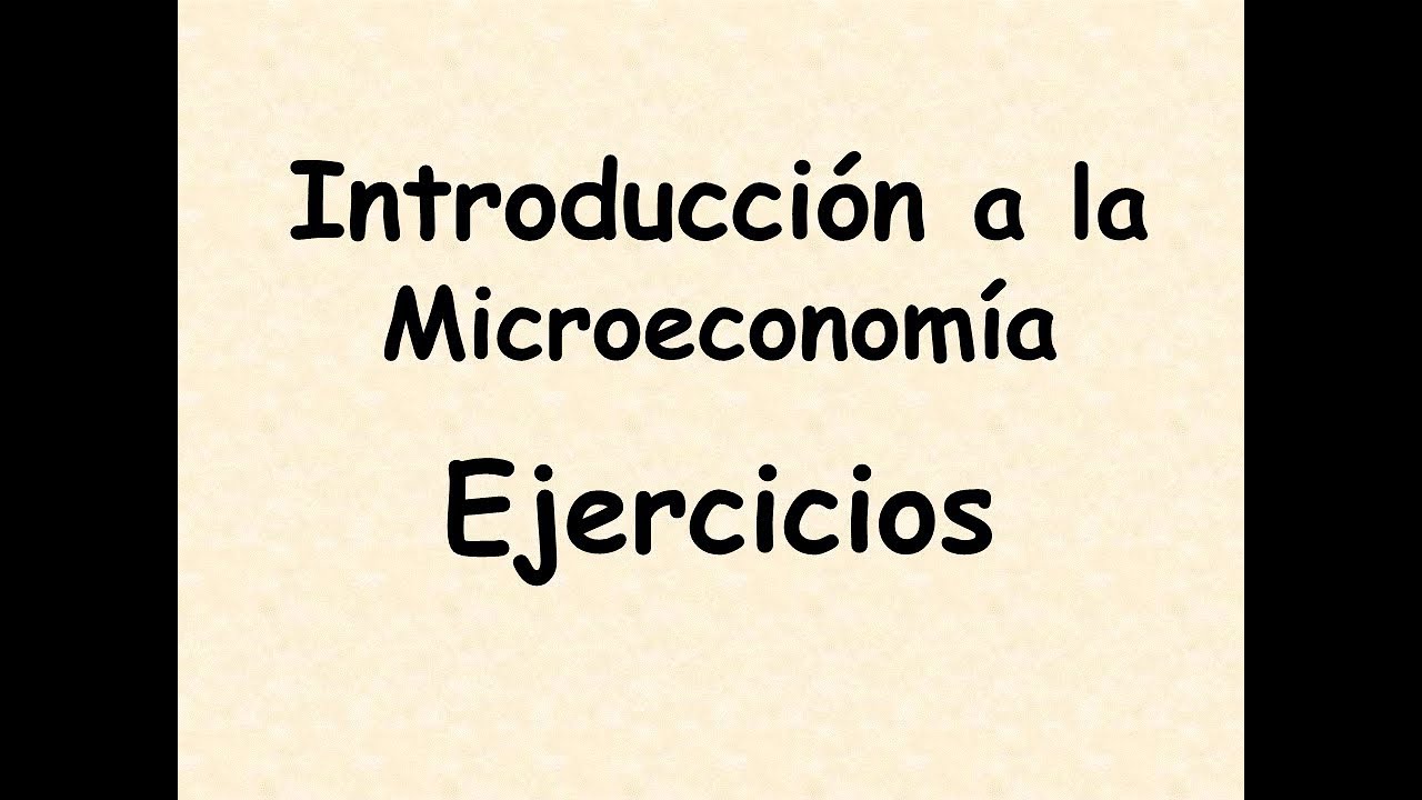 Microeconomía Casos Prácticos. Elasticidad Precio Demanda