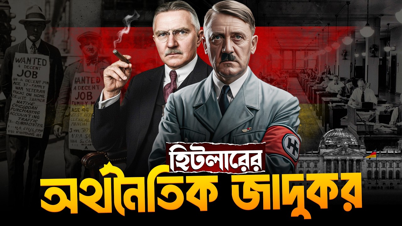যে কৌশলে দেউলিয়া জার্মানিকে পরাশক্তি বানিয়েছিল হিটলার  !