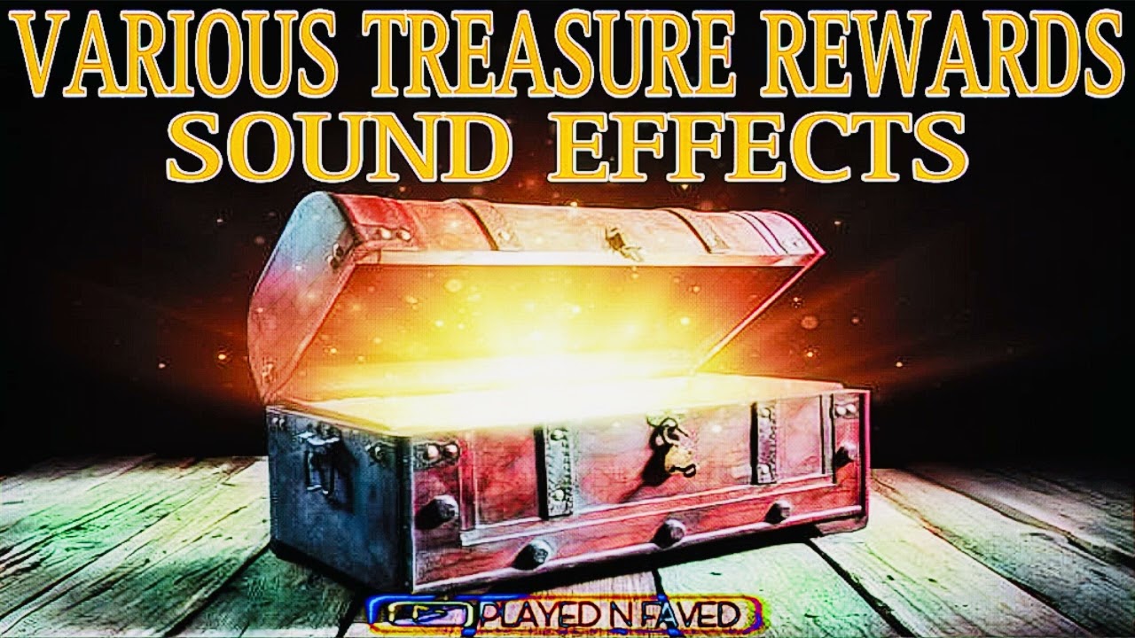 Various Treasure Rewards Sound Effects