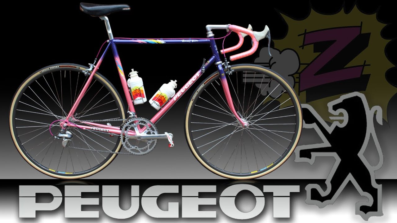 Реставрация и поездка на винтажном шоссейном велосипеде Peugeot 753 Z-Team