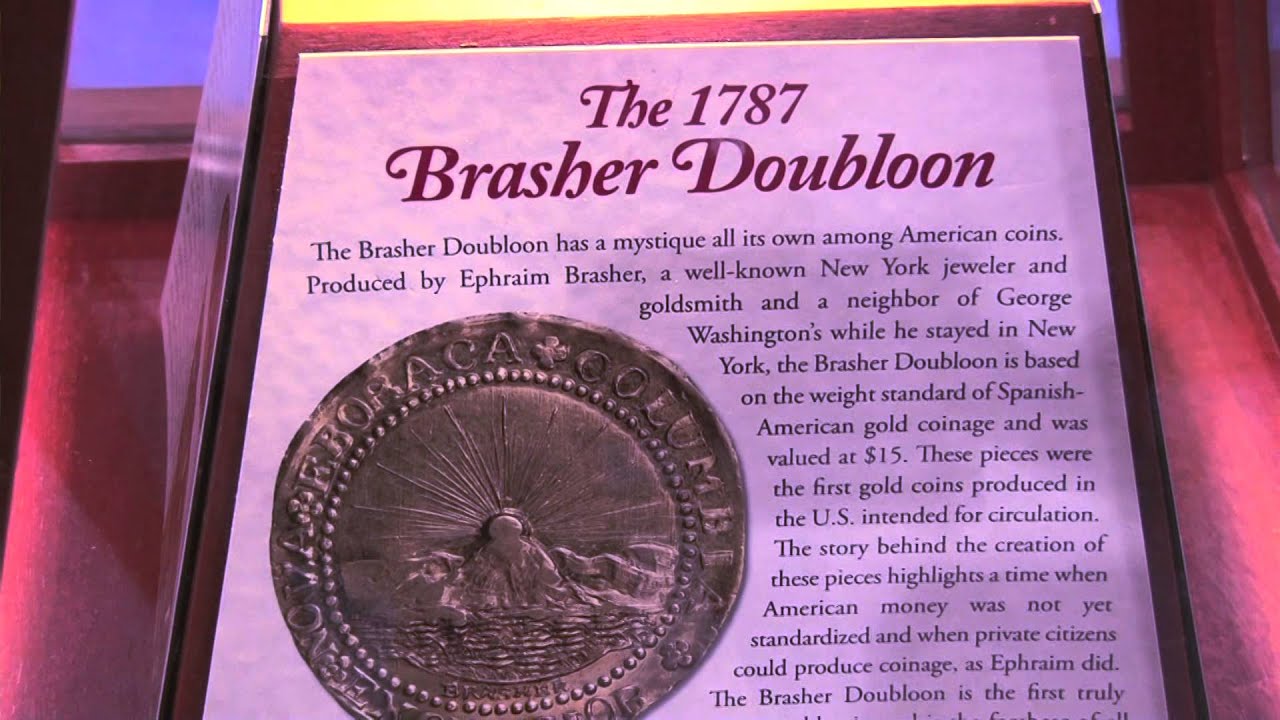 Monaco Rare Coin Displays Brasher Gold Doubloon at Chicago ANA. VIDEO: 2:16.