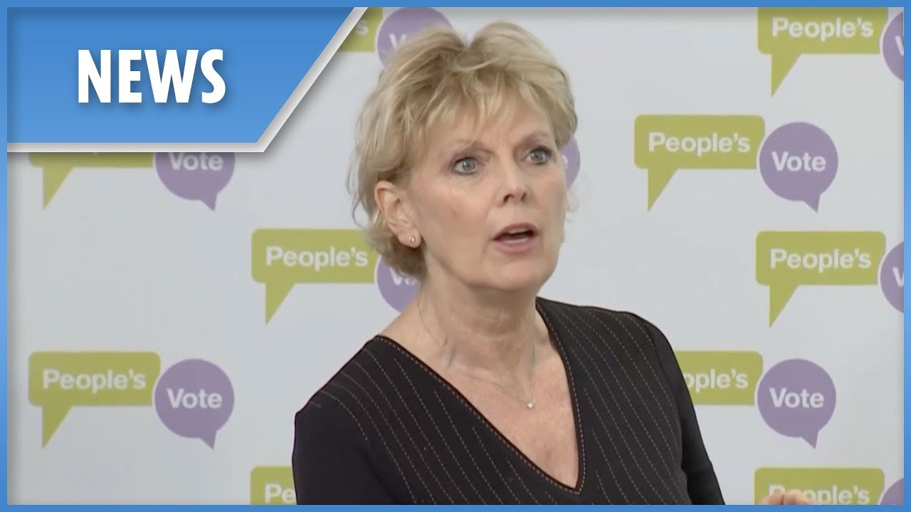 Conservative MP Anna Soubry demands a People's Vote second Brexit referendum