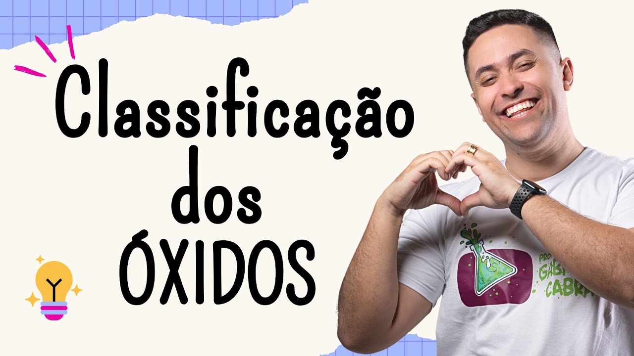 CLASSIFICAÇÃO DOS ÓXIDOS - COMPLETO