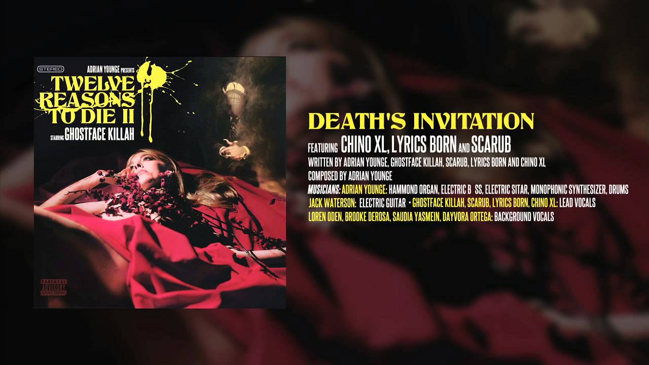 Ghostface Killah - Deaths Invitation (feat. Scarub, Lyrics Born, & Chino XL)