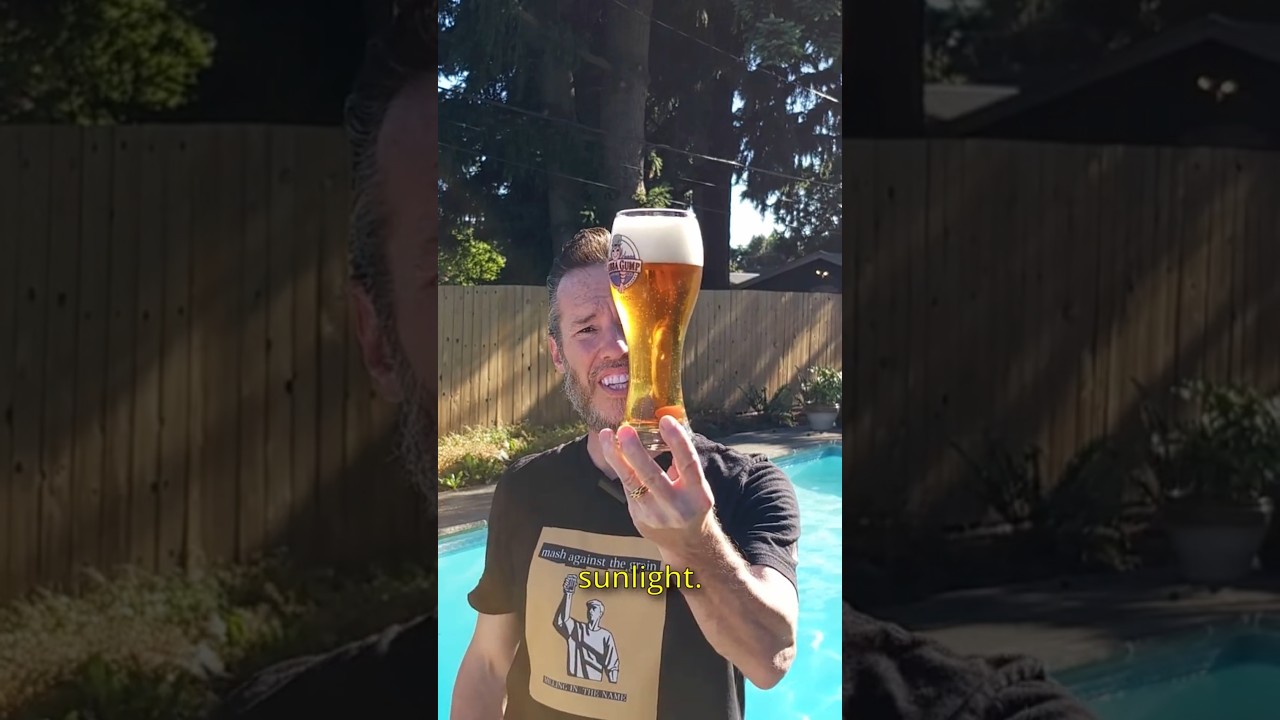 178 Seconds Grain to Glass. How to brew Golden Ale Beer at Home. #beer #beerbrewing #homebrewbeer