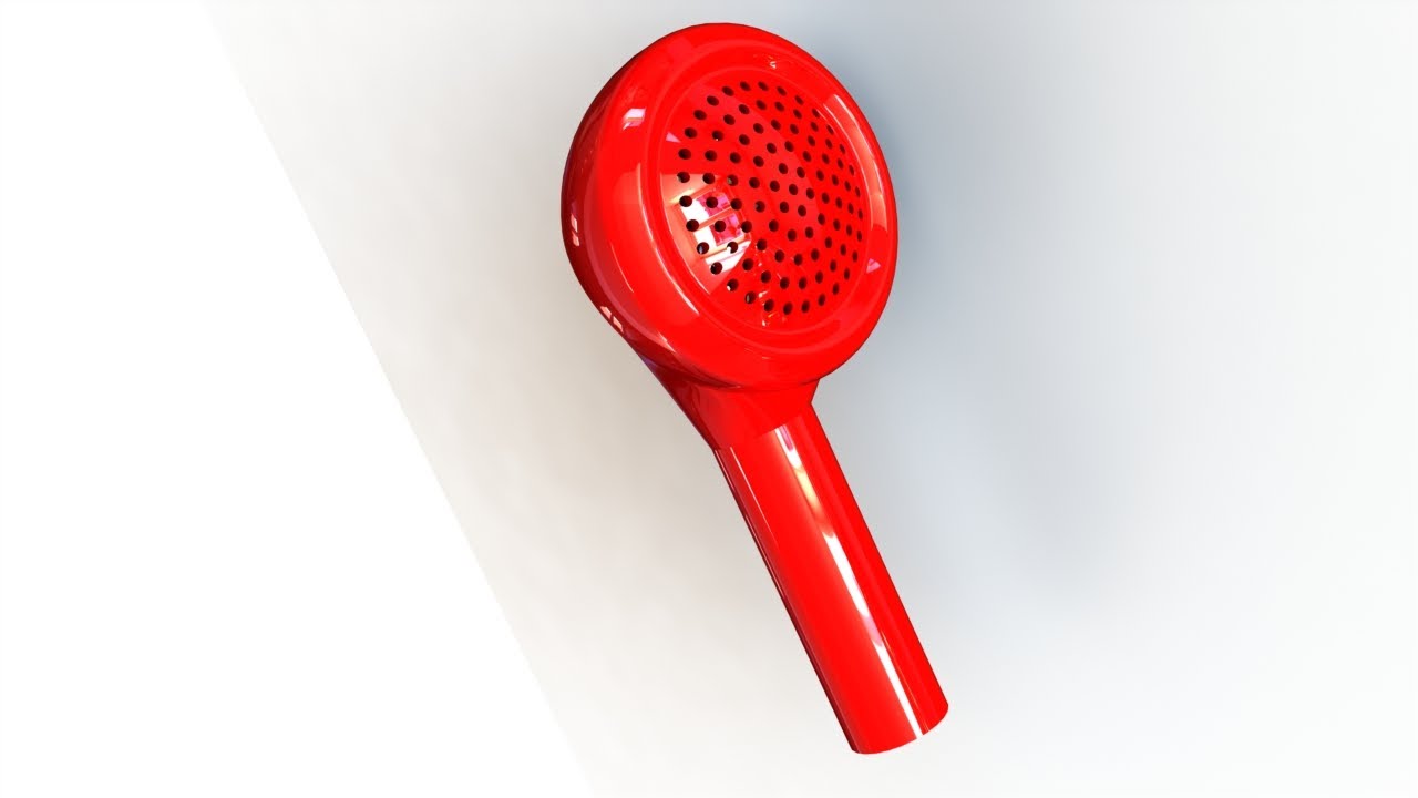 「DESIGN 107」 How to draw earphone - solidworks tutorial