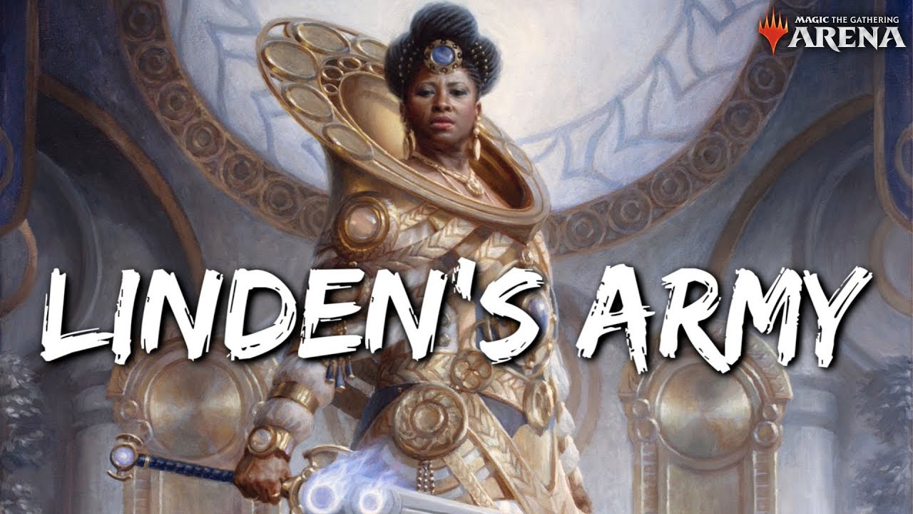 LINDEN'S ARMY (Standard) [MTG Arena] | Mono-White Lifelink Aggro Deck in ELD Standard