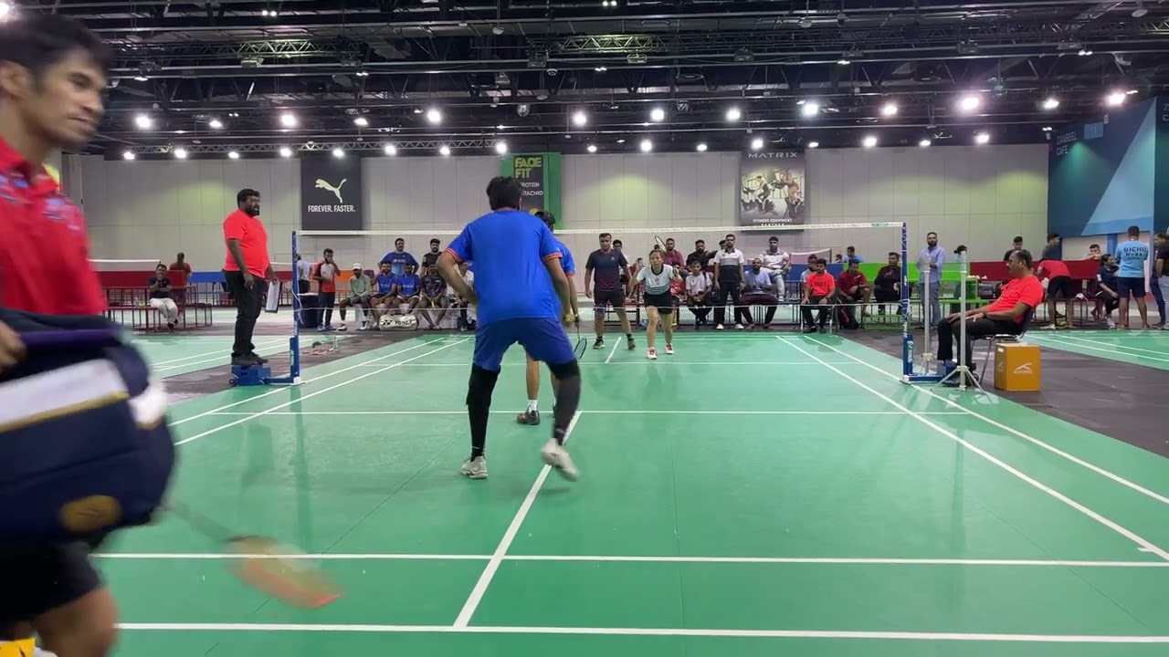 Joella & Junaid VS Sreehitha & Avishnath - Dubai Shuttle Time 2023 (Level B)