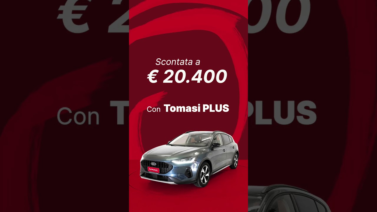 Esclusiva Offerta Ford Focus: Risparmia &euro;3.000 con Tomasi Plus! Scopri la Tua Auto Perfetta!