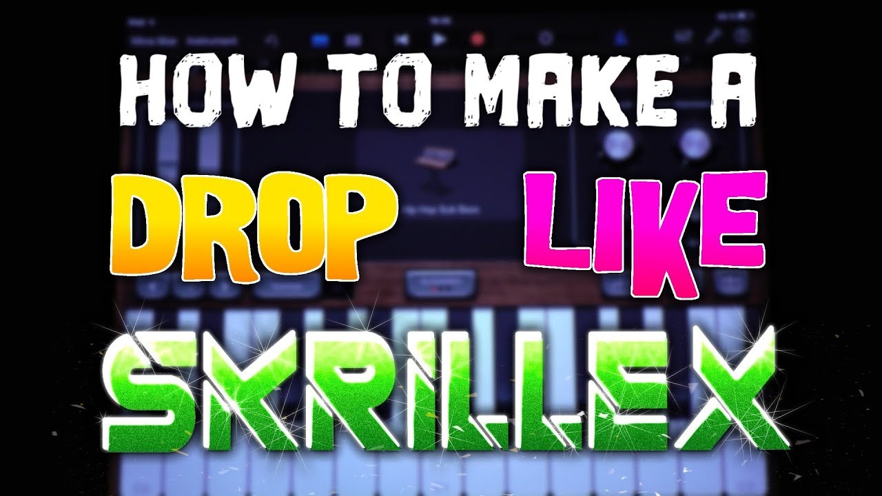 How to make a Drop like Skrillex in Garageband (iPad & iPhone)