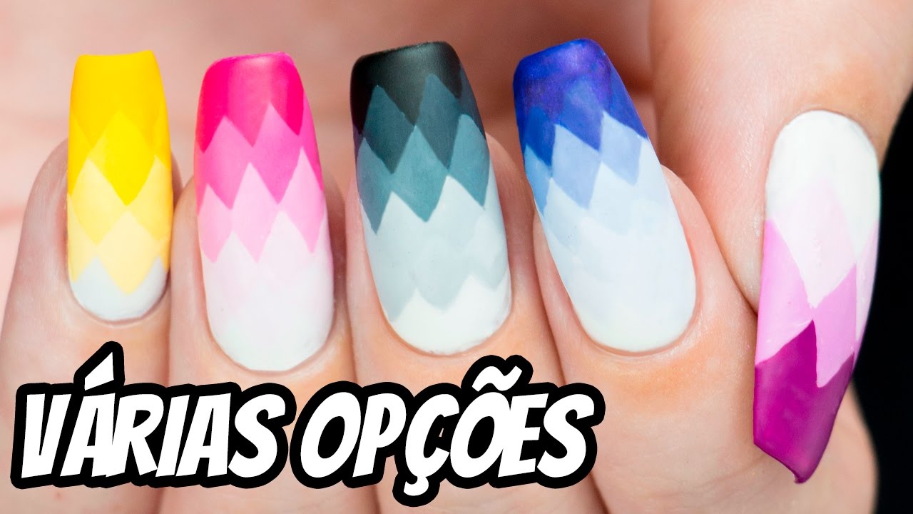 DECORE SUAS UNHAS UTILIZANDO UMA ÚNICA COR! - Ana Carla