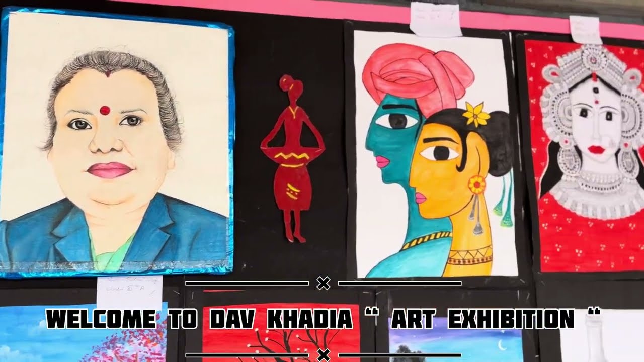 Art Exhibition in DAV Public School Khadia