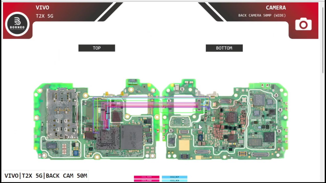 Vivo t2x Schematic Diagram all Section Jumper Ways Hardware Solutions...