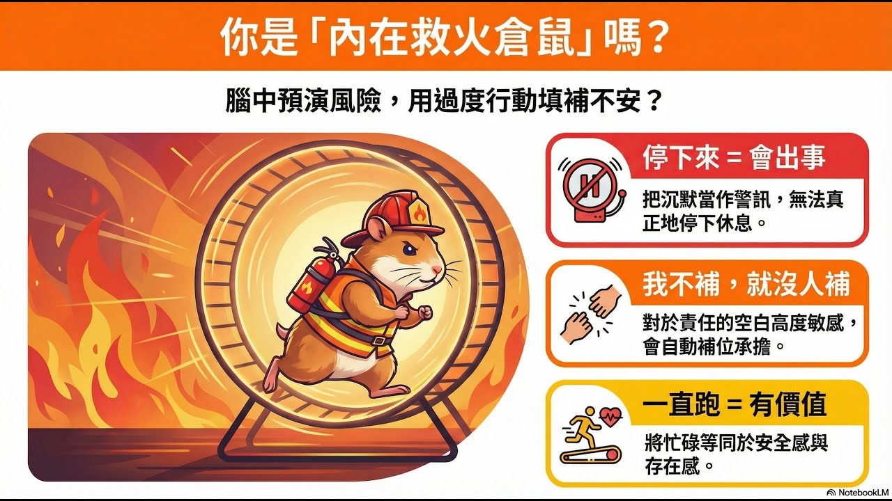 職場原型：救火倉鼠，為何你停不下來？