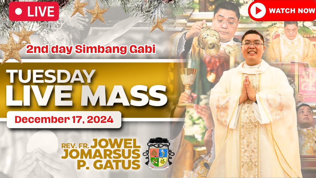 FILIPINO LIVE MASS TODAY II 2ND DAY SIMBANG GABI II DECEMBER 17, 2024 II FR. JOWEL JOMARSUS GATUS
