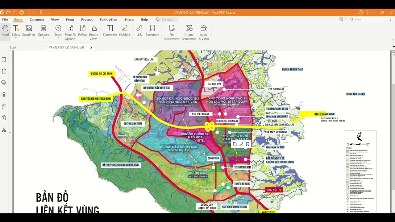 Quy Hoạch Hoà Lạc Đến Năm 2030
