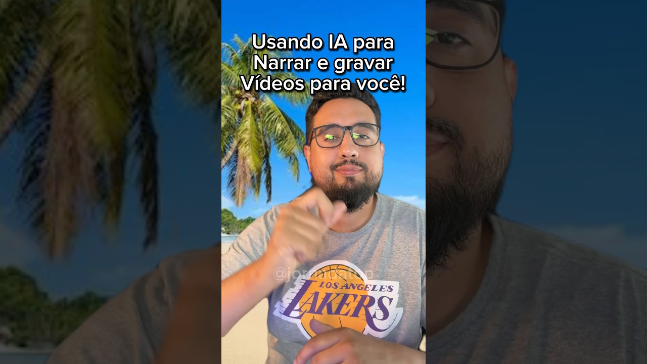 Usando IA para narrar e gravar v&iacute;deos para voc&ecirc;