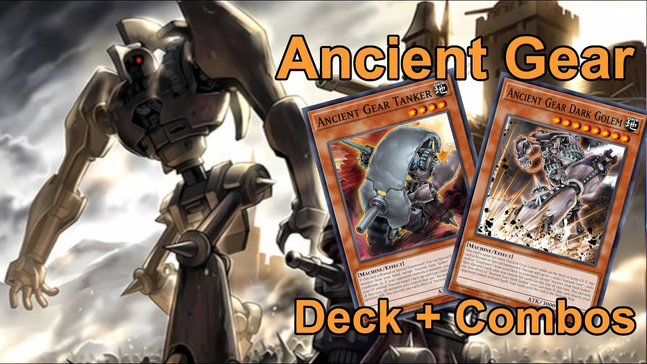 Yu-Gi-Oh! Ancient Gear Deck Profile + Combos Post Legacy Of Destruction (LEDE)
