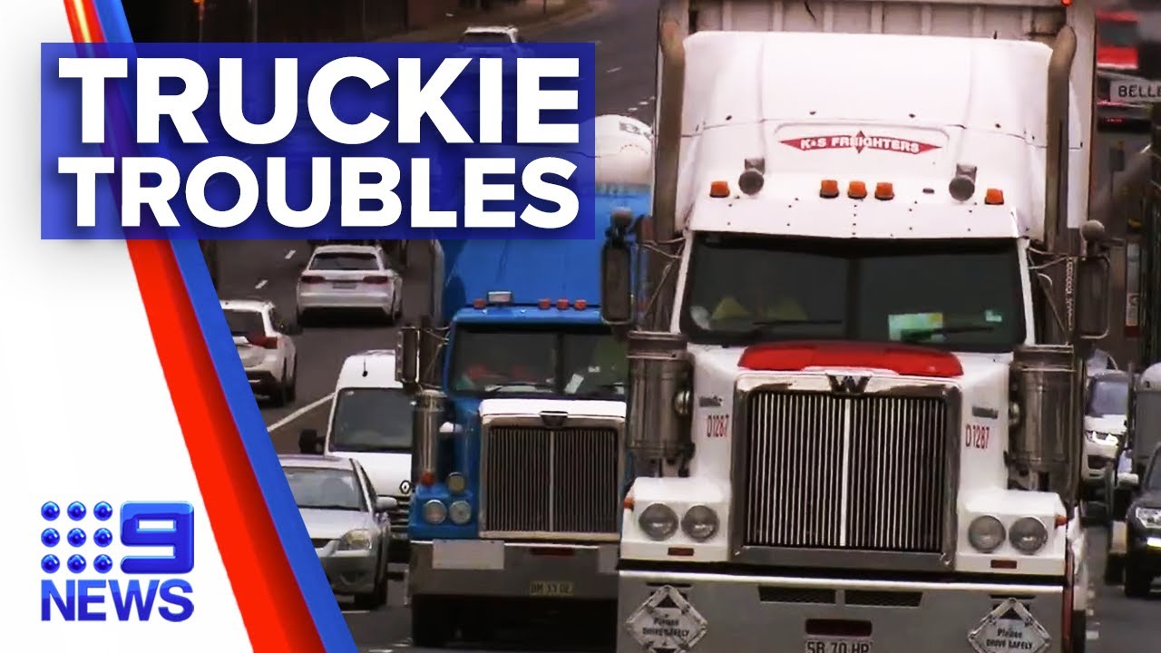 Coronavirus: Essential worker truck driver industry struggling | 9 News Australia